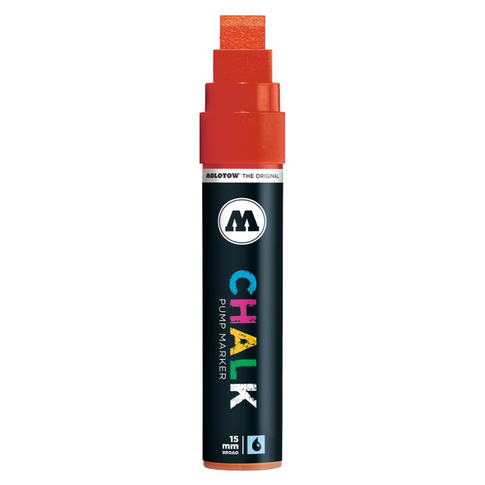 Rotulador tiza líquida Chalk Marker 10/15 mm rojo - RETIF