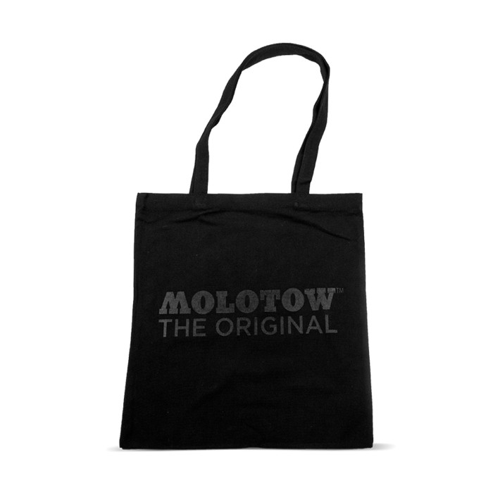 Loxato Tote Bag Negra - Bolsa Tela Negra - Bolsa de Algodón 100% - Tote Bag  Tela - Bolso